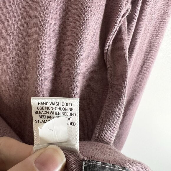 Simply Vera‎ Wang Womens sz XS Light Purple Turtleneck Sweater NWT Tunic - Picture 8 of 11